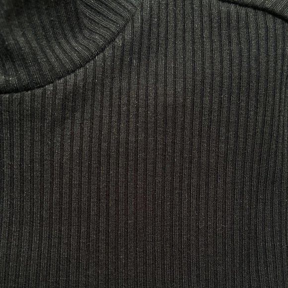 Reitmans • Swing Dress • Ribbed • Sz XS • Black • New without Tags • Mock Neck - Picture 6 of 7